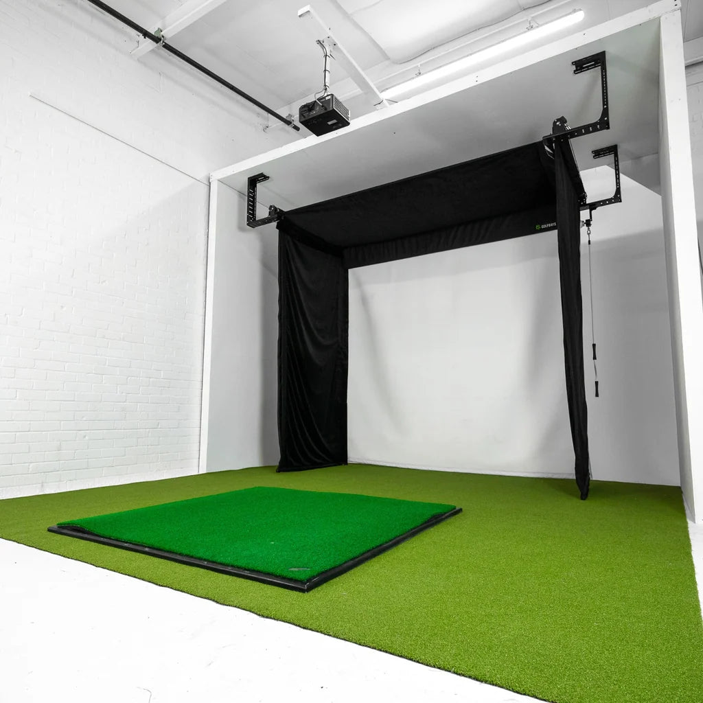 Rapsodo MLM2Pro Retractable Simbox Home Golf Simulator Package